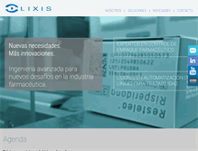 Tablet Screenshot of lixis.com